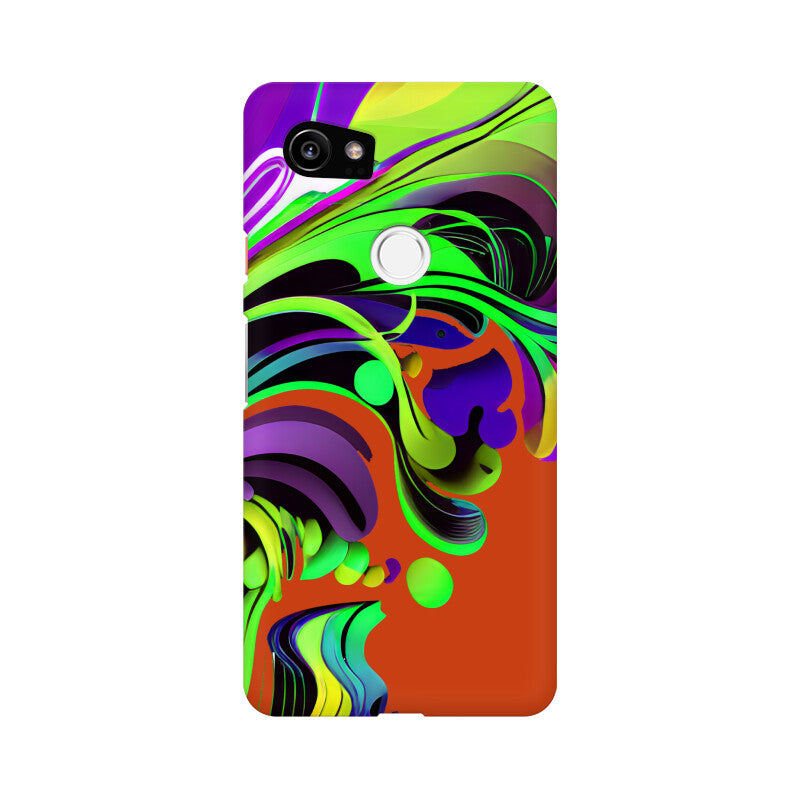 JOVIN-MV Google Pixel Sublimation Phone Case In Orange Floral All Models