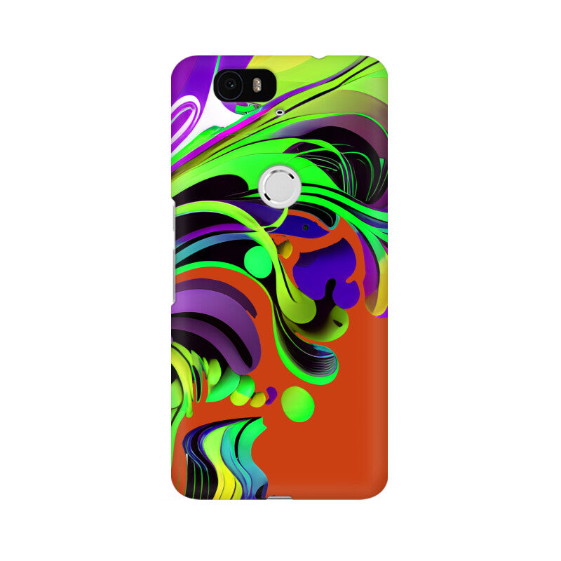 JOVIN-MV Huawei Sublimation Phone Case In Orange Floral All Models