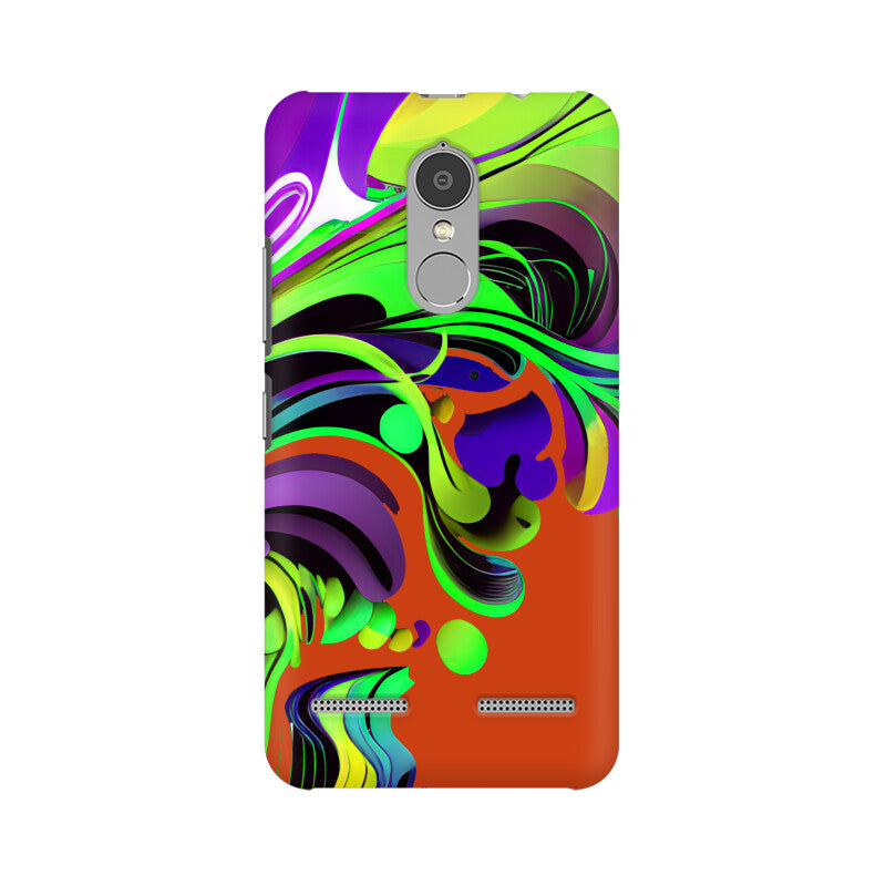 JOVIN-MV Lenovo Sublimation Phone Case In Orange Floral All Models