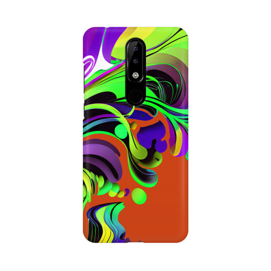 JOVIN-MV Nokia Sublimation Phone Case In Orange Floral All Models