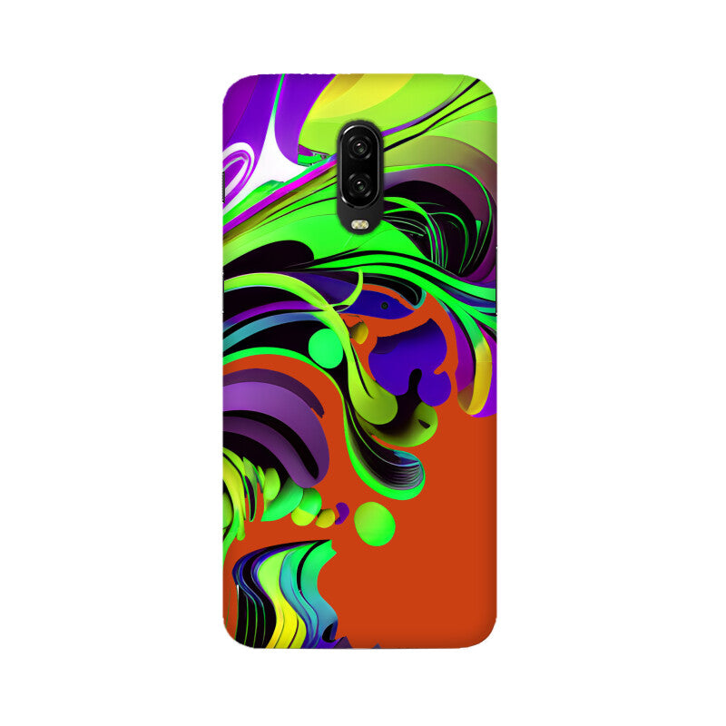 JOVIN-MV OnePlus Sublimation Phone Case In Orange Floral All Models