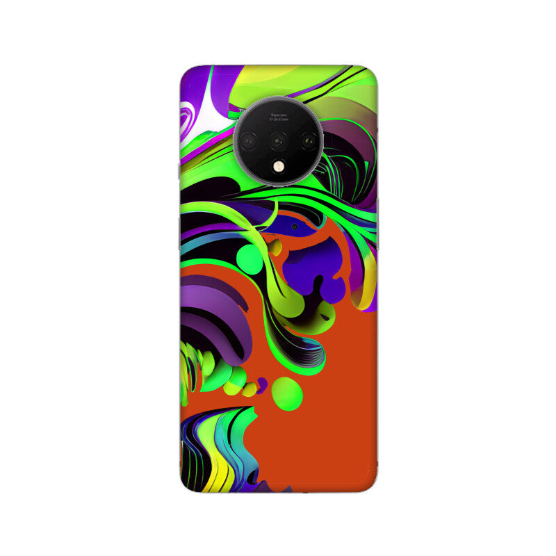 JOVIN-MV OnePlus Sublimation Phone Case In Orange Floral All Models