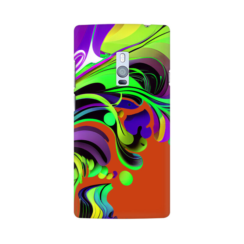 JOVIN-MV OnePlus Sublimation Phone Case In Orange Floral All Models