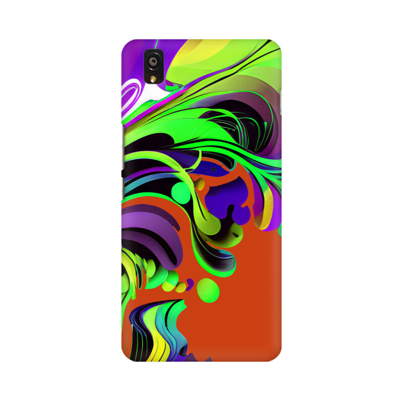 JOVIN-MV OnePlus Sublimation Phone Case In Orange Floral All Models