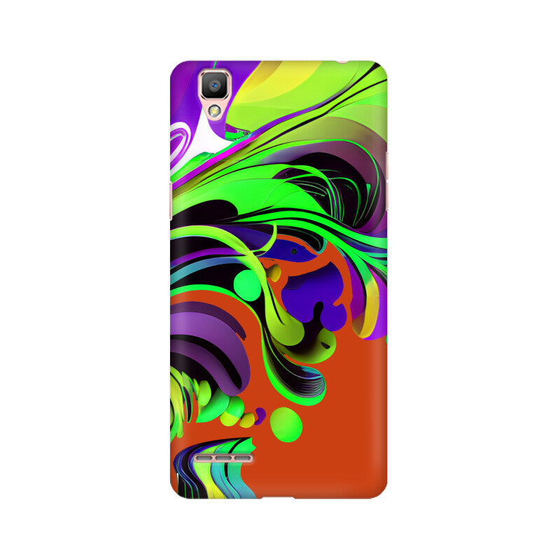 JOVIN-MV Oppo Sublimation Phone Case In Orange Floral All Models