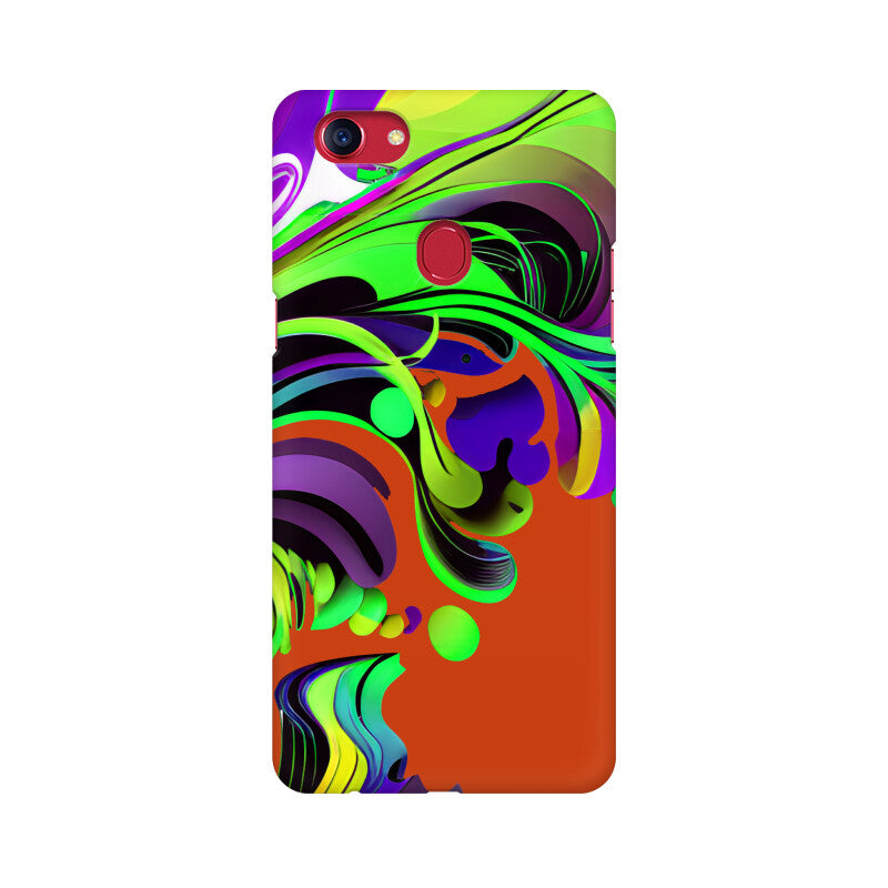 JOVIN-MV Oppo Sublimation Phone Case In Orange Floral All Models