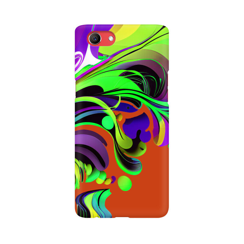 JOVIN-MV Oppo Sublimation Phone Case In Orange Floral All Models