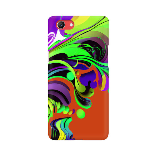 JOVIN-MV Realme Sublimation Phone Case In Orange Floral All Models