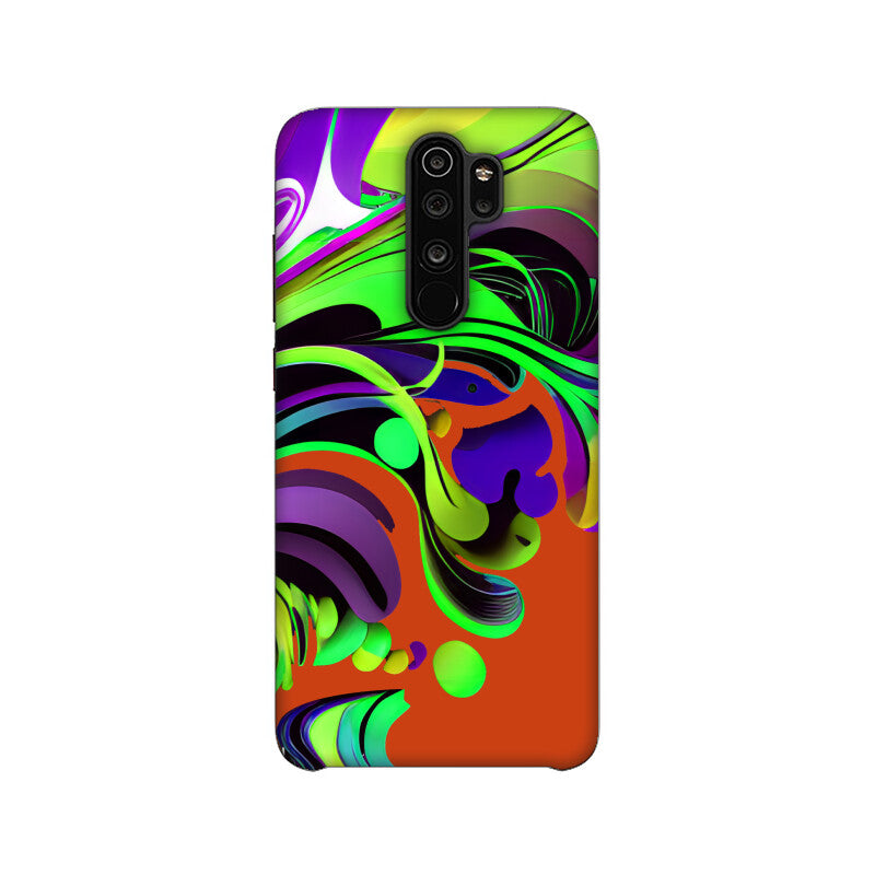 JOVIN-MV Xiaomi Redmi Sublimation Phone Case In Orange Floral All Models