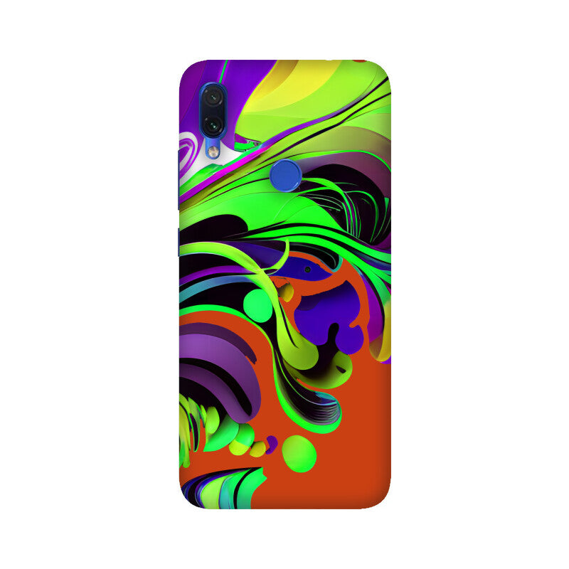 JOVIN-MV Xiaomi Redmi Sublimation Phone Case In Orange Floral All Models