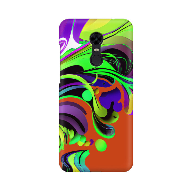 JOVIN-MV Xiaomi Redmi Sublimation Phone Case In Orange Floral All Models