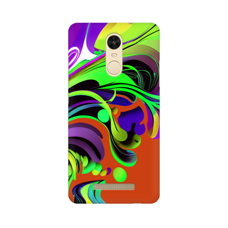 JOVIN-MV Xiaomi Redmi Sublimation Phone Case In Orange Floral All Models