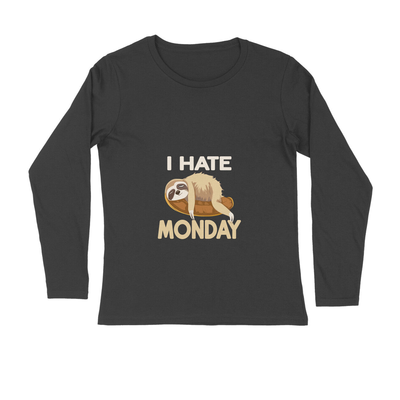 JOVIN-MV Men's Long Sleeve T Shirt "Hate Monday"