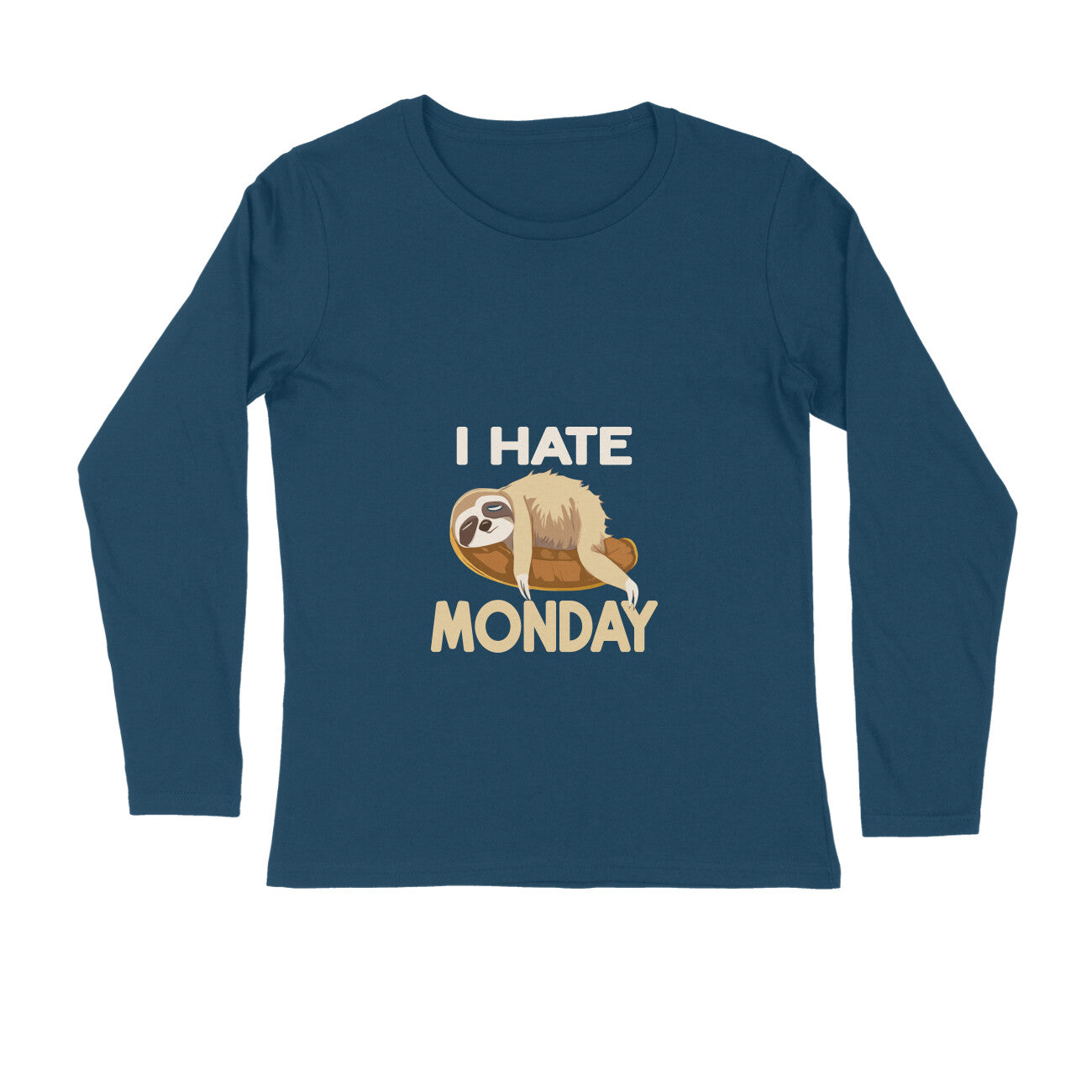 JOVIN-MV Men's Long Sleeve T Shirt "Hate Monday"