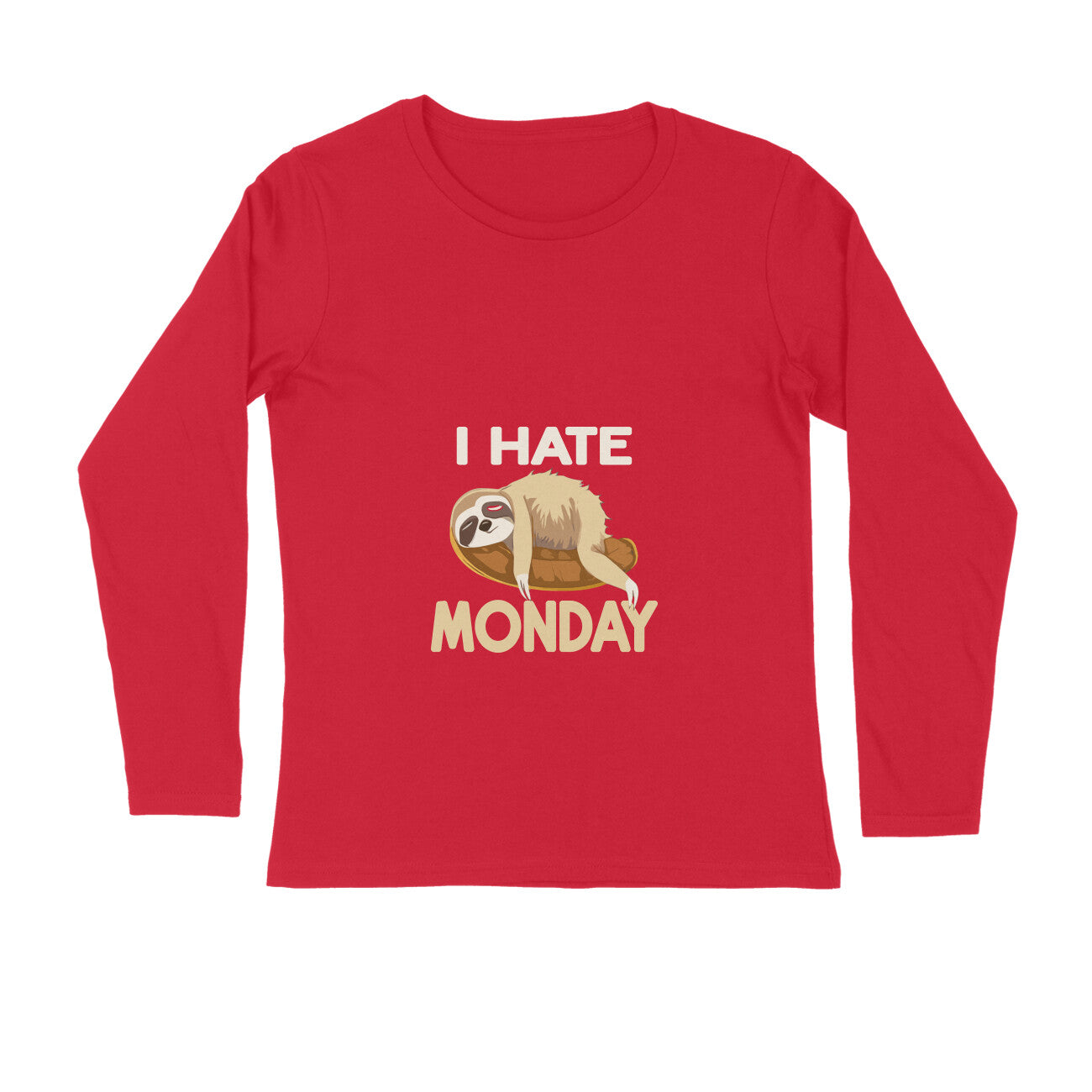 JOVIN-MV Men's Long Sleeve T Shirt "Hate Monday"