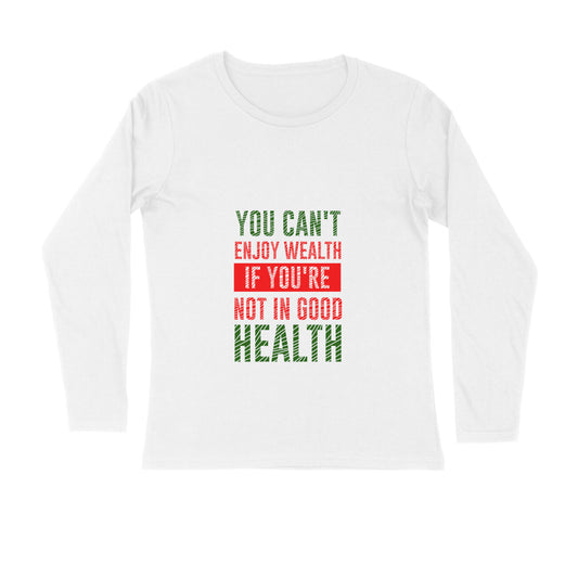 JOVIN-MV Men's Long Sleeve T Shirt Enjoy Wealth