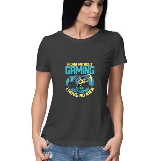JOVIN-MV Women's Half Sleeve Round Neck T-Shirt