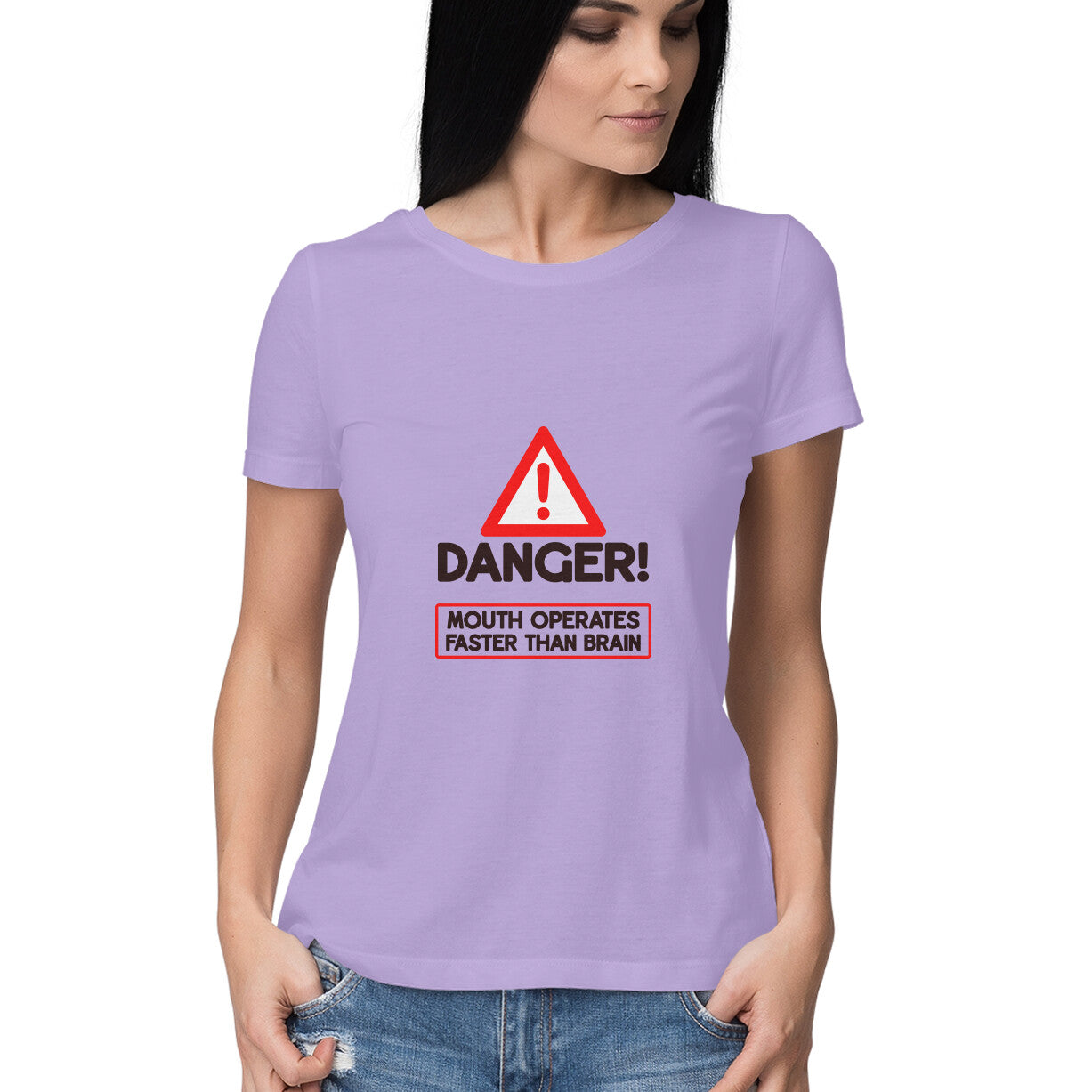 JOVIN-MV Women's Half Sleeve Round Neck T-Shirt