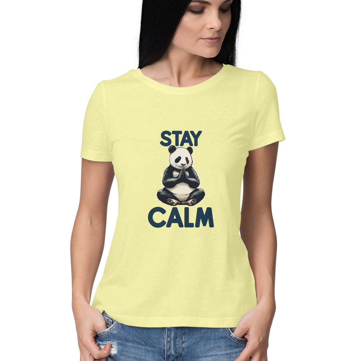 JOVIN-MV Women's Half Sleeve Round Neck T-Shirt